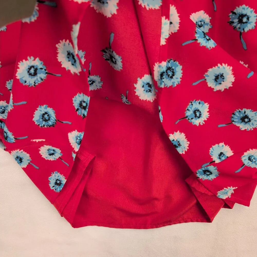 J.Crew‎ Floral Long-Sleeve Midi Dress Size 00